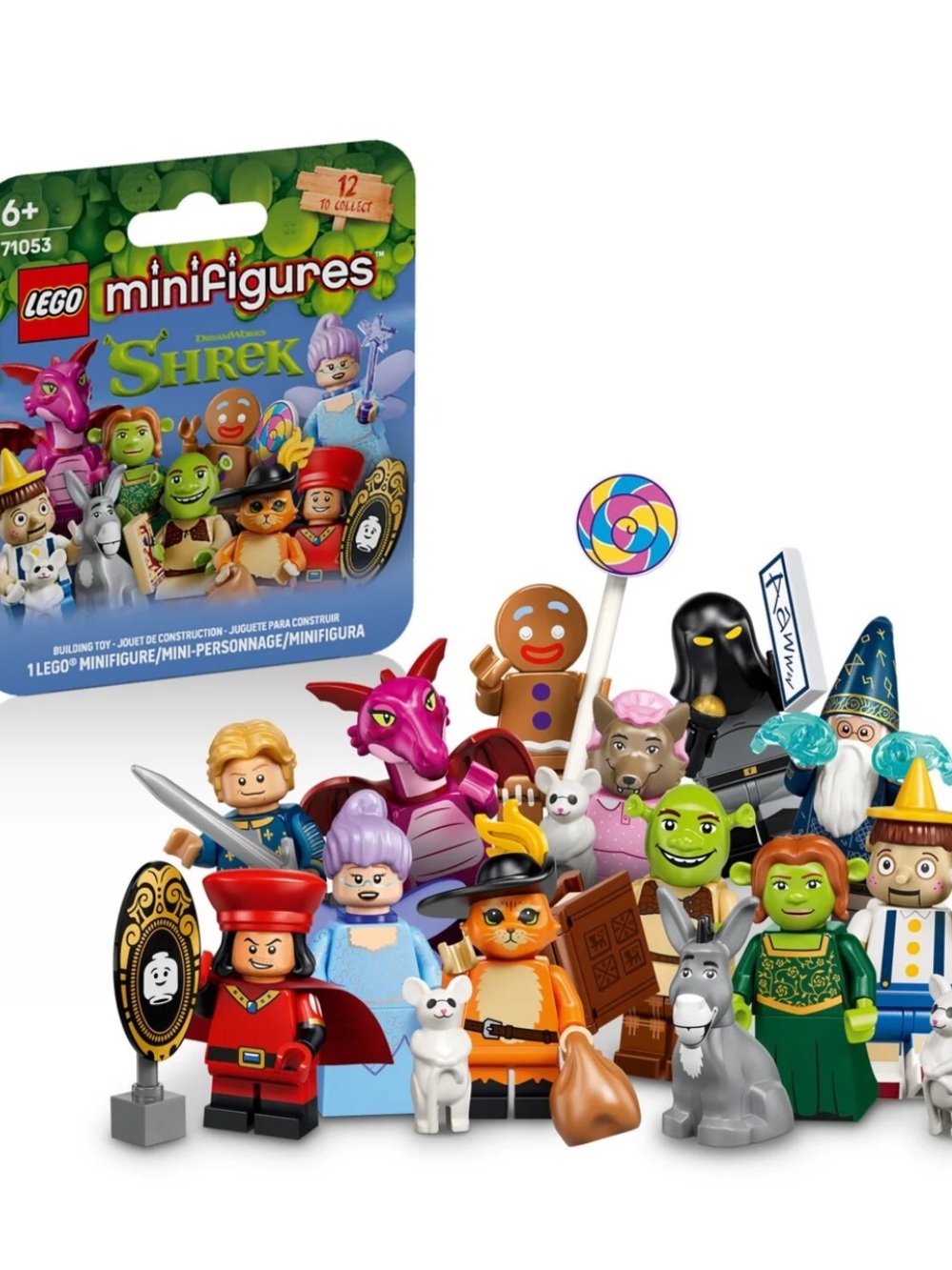 Lego Shrek Minifigures #71053 1 pack Mystery Box set 12 to collect